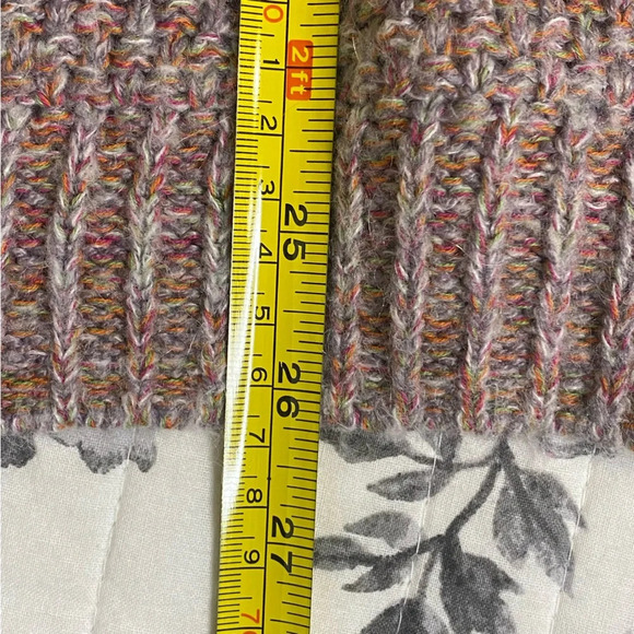 HINGE Sweater Womens Faux Wrap V-Neck Back Long Sleeve Lightweight Cozy … - Picture 9 of 9